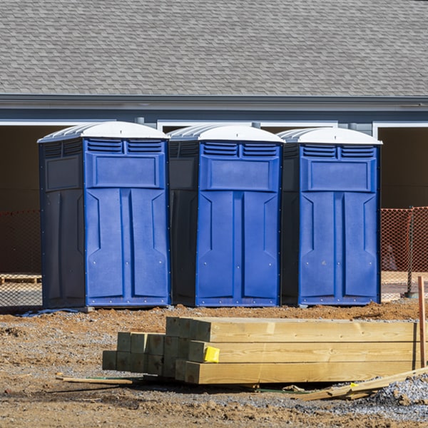 what is the cost difference between standard and deluxe portable toilet rentals in Sierraville California